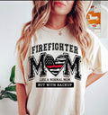 Proud Firefighter Mom T-Shirt