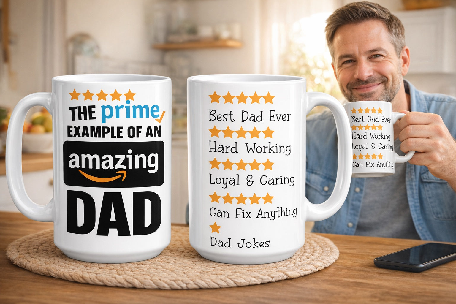 Mug oz Delivery Dad Inspired Father's Day