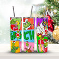 Tumbler 20 oz Festive Green Mischief