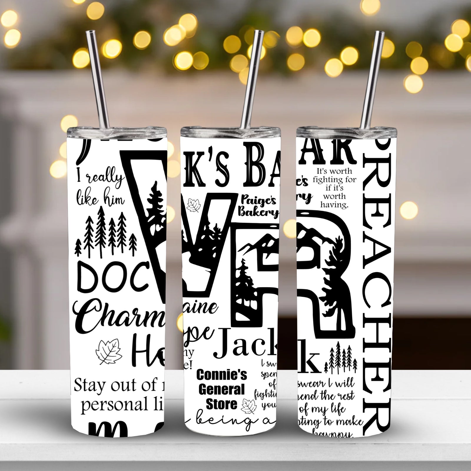 Tumbler 20 oz Virgen River Fan
