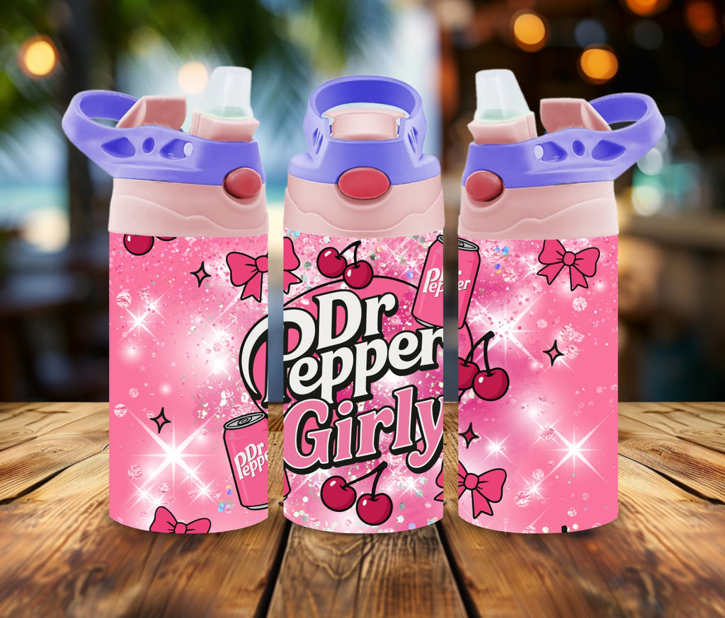 12 oz Water Bottle Classic Cherry Soda