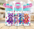 12 oz Kids’ Thermos – Superhero Kittens