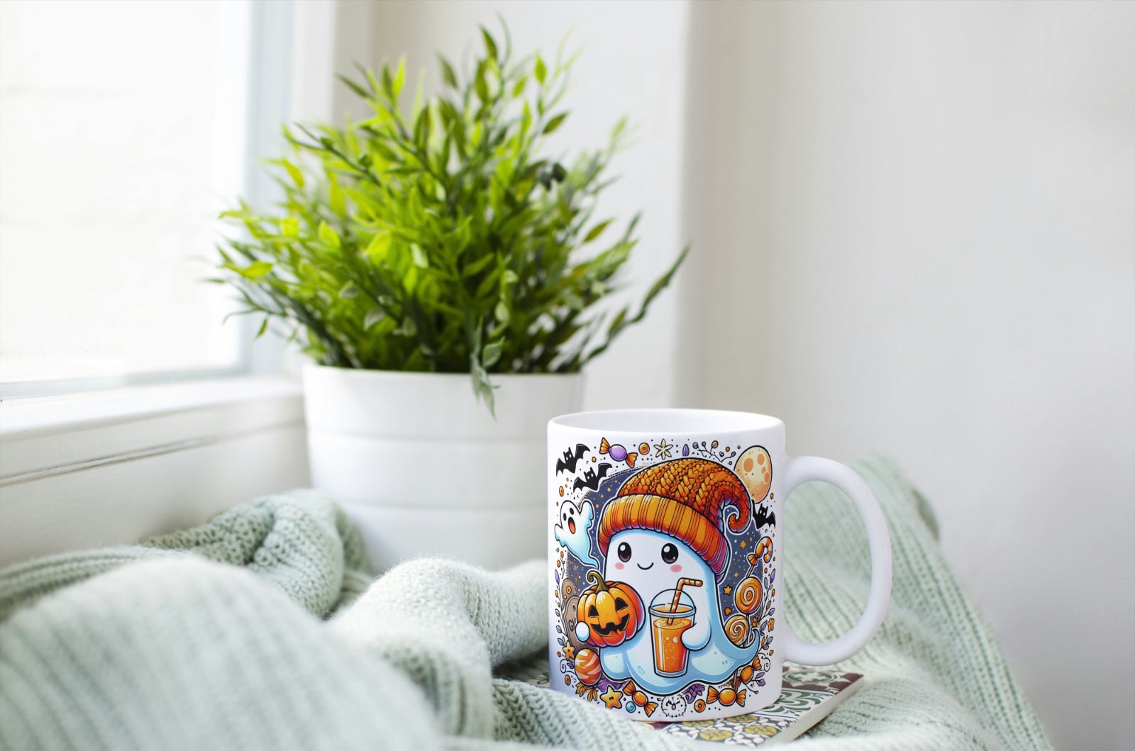 Mug Pumpkin Ghost