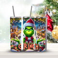Tumbler 20 oz Grumpy meets Christmas cheer