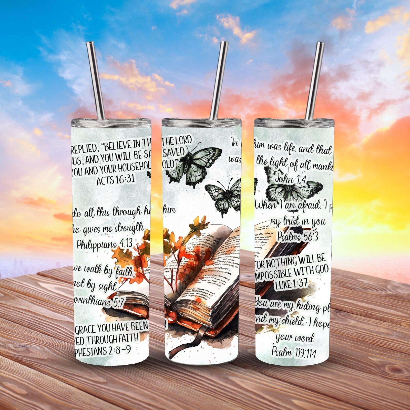 Tumbler 20 oz Psalms
