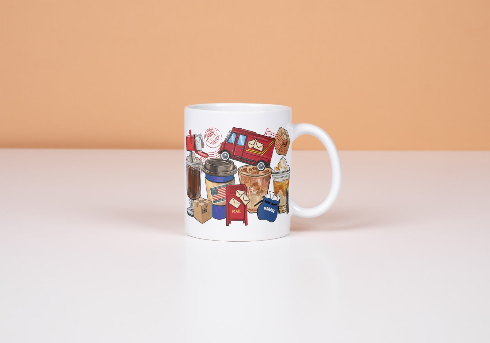 Mug Pround Postal Worker