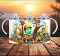 12 oz Baby Sippy Cup – Construction Dino Crew