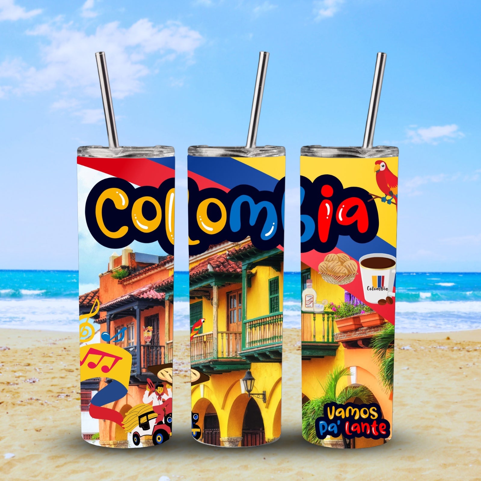 Tumbler 20 oz Colombia Culture