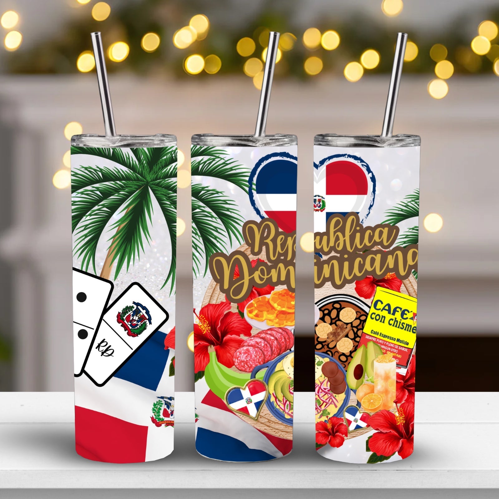 Tumbler 20 oz Dominican Republic Culture