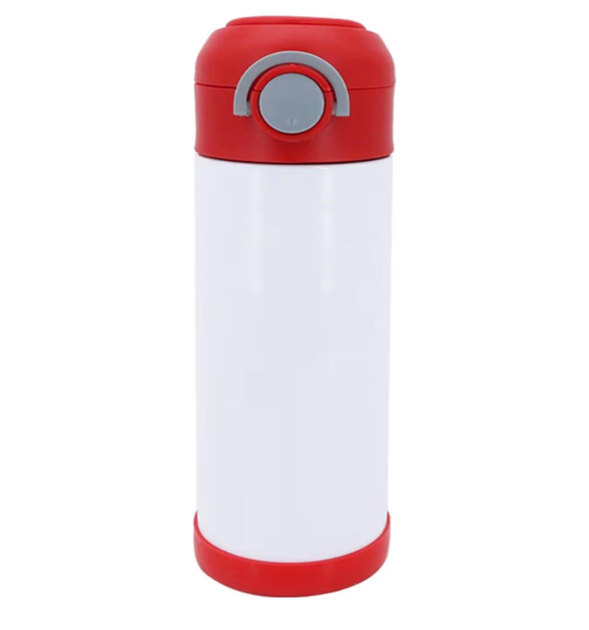 15oz Kids Water Bottle – Just a Girl Who Loves Cats Design