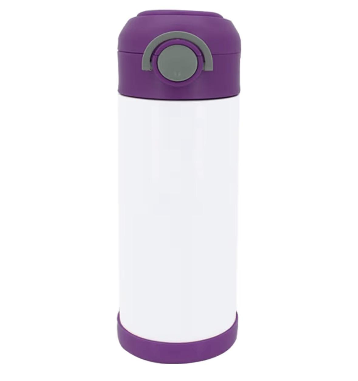 15oz Kids Water Bottle – Just a Girl Who Loves Cats Design