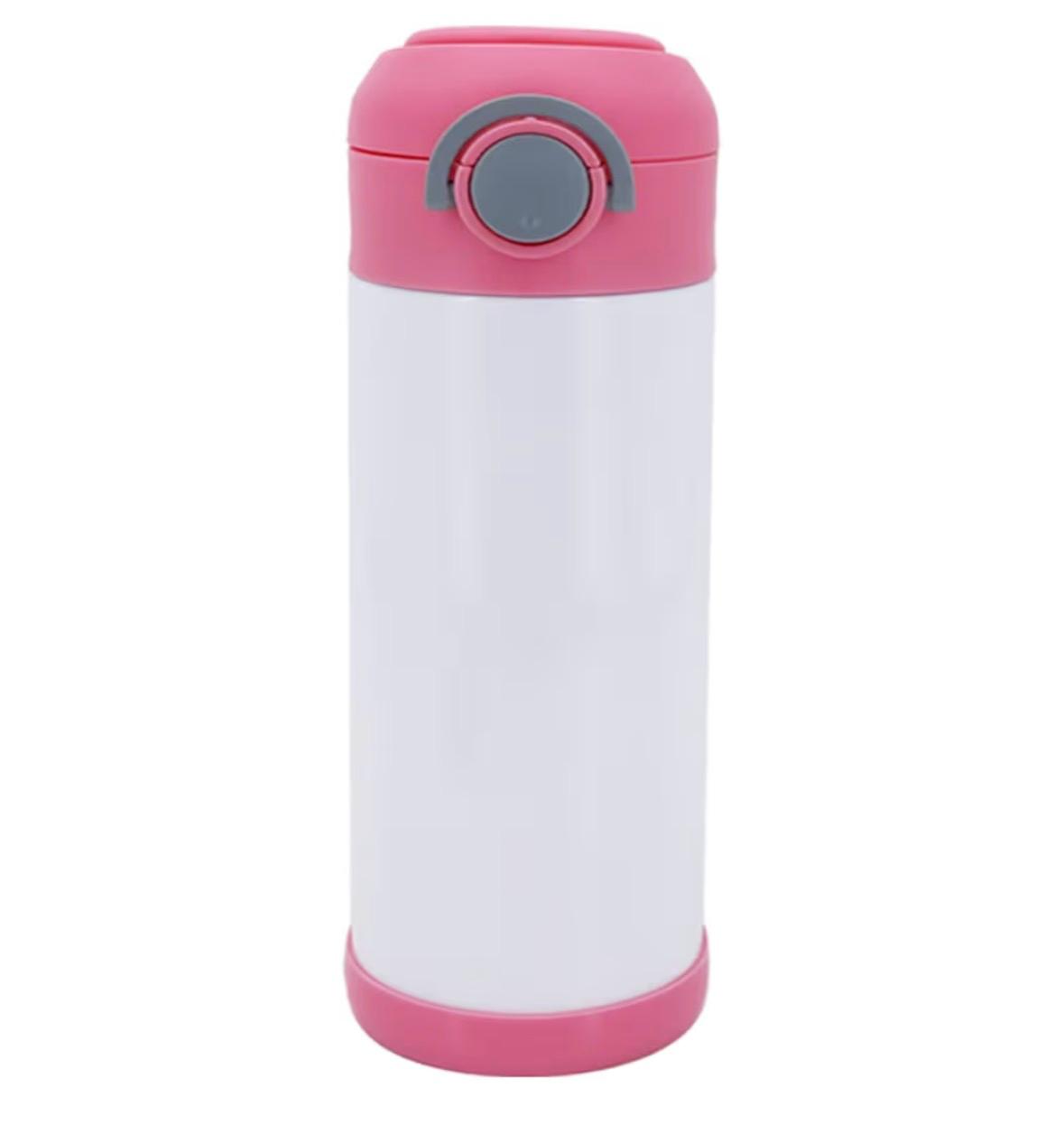 15oz Kids Water Bottle – Just a Girl Who Loves Cats Design